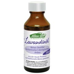 Bio Lavandinöl Reines Destillat 100ml - 6er Vorteilspack von Allos