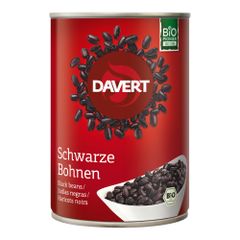 Bio Schwarze Bohnen 400g - 6er Vorteilspack von Davert