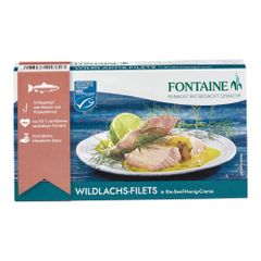 Bio Wildlachs Filet Senf-Honig 200g - 6er Vorteilspack von Fontaine