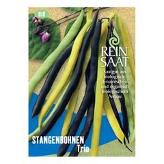 Bio Stangenbohnen Trio Samen Mix - 5er Vorteilspack von Reinsaat