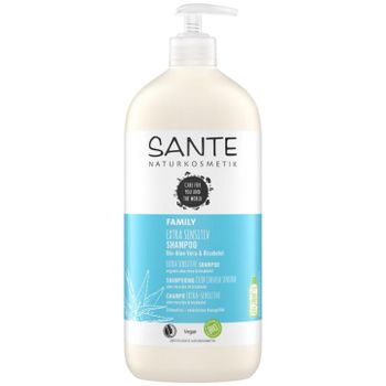 Bio Extra Sensitv Shampoo Aloe 950ml - extra milde Reinigung - für sensible Kopfhaut - schützt vor Austrocknung von Sante Naturkosmetik