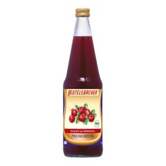 Bio Preiselbeer Direktsaft MW 700ml - 6er Vorteilspack von Beutelsbacher