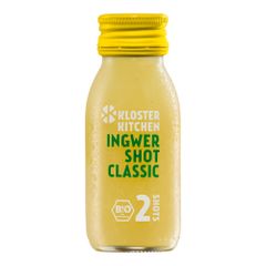 Bio Ingwer Shot Classic EW 60ml - 10er Vorteilspack von Kloster Kitchen