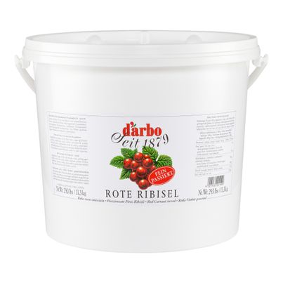 Konfitüre Ribisel rot passiert 13300g von Darbo