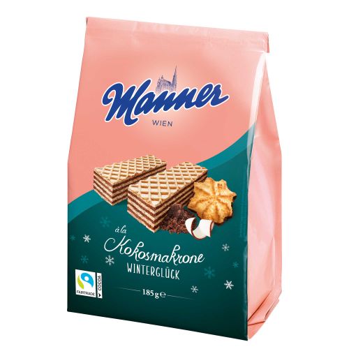 Manner Winterglück Slices à la Coconut Macaroon 185g