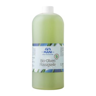 Organic Olive Liquid Soap 220ml from Mani Bläuel Kosmetik