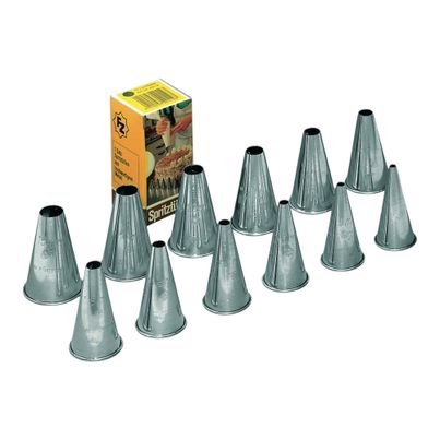 Hole nozzle set Inox 12 pieces from Lauterjung