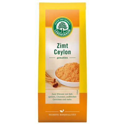 Bio Ceylon- Zimt gemahlen 50g von Lebensbaum