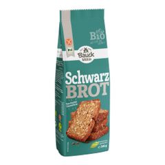 Bio Schwarzbrot Backmischung 500g - 6er Vorteilspack von Bauck Mühle