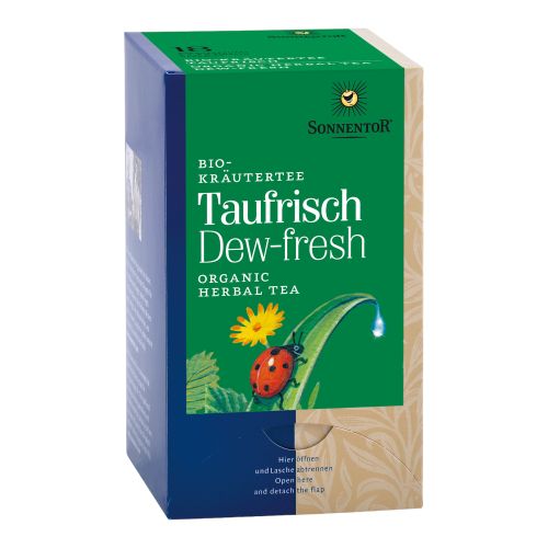 Organic Taufrisch a 1.8g 18 bags - value pack of 6 from Sonnentor