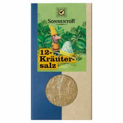 Organic 12-herb salt 120g - value pack of 6 from Sonnentor