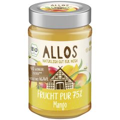 Bio Fruchtaufstrich 75% Mango 200g - 6er Vorteilspack von Allos