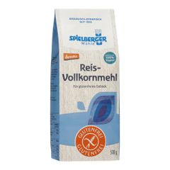 Bio Glutenfreies Reis-Vollkornmehl 500g - 4er Vorteilspack von Spielberger Mühle