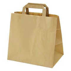 Papiertragtasche 26x17x25cm 50Stück von Wimex