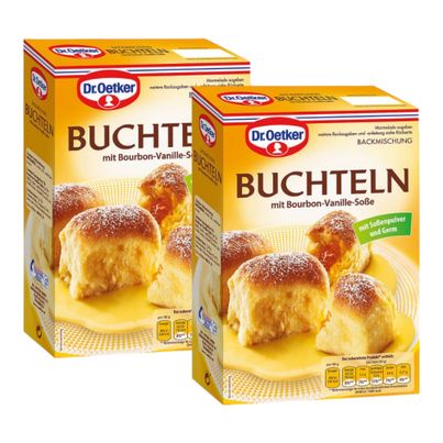 Dr. Oetker Buchteln mit Vanille Soße 2er-Set