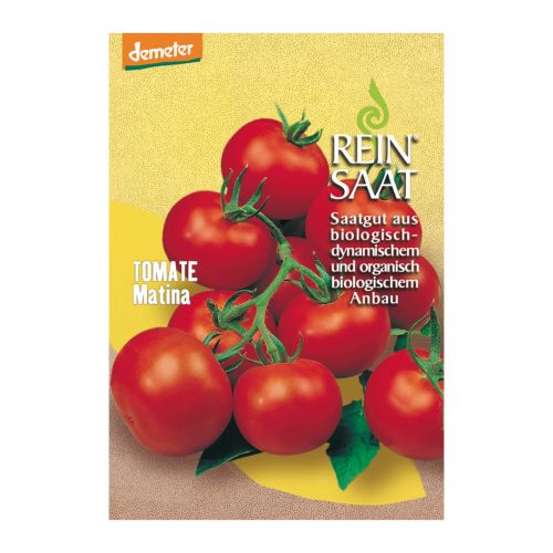 Bio Tomate Matina Saatgut - 1 Beutel - 5er Vorteilspack von Reinsaat