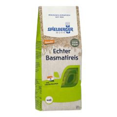 Bio Echter Basmatireis weiß 500g - 4er Vorteilspack von Spielberger Mühle