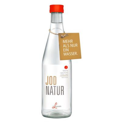 JodNatur Tafelwasser 330ml - 12er Vorteilspack - Qualitätswasser von St. Leonhards Quellen