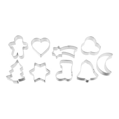 Christmas cookie cutters 9 pieces from Zenker