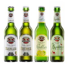 3er Bier Probierpaket 12 x 330ml - handgebraute Innviertler Bierspezialitäten - naturtrüber Radler - Festbock - Pils von  Brauerei Schnaitl