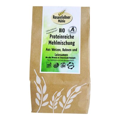Bio Proteinreiche Mehlmischung 500g - 6er Vorteilspack von Rosenfellner Mühle