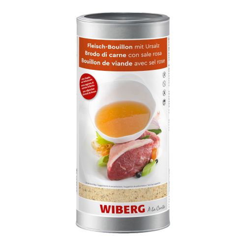 Meat bouillon with original salt 1600ml - spice mixture of Wiberg