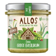 Bio Ennos Erbse Basilikum (Minze) 135g - 6er Vorteilspack von Allos