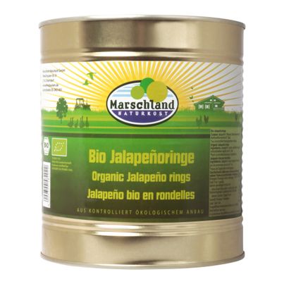 Bio Jalapeno Ringe 3100g - 6er Vorteilspack von Marschland