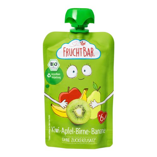 Bio Fruchtpüree Green 100g - 8er Vorteilspack von Fruchtbar