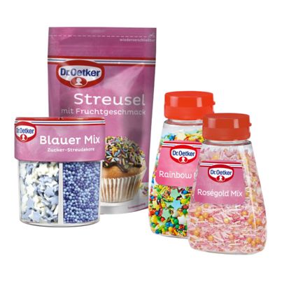 Dr. Oetker Streudekor 4er-Set