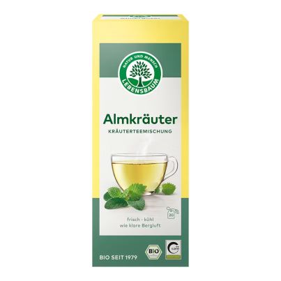 Bio Kräutertee Almkräuter 20 Beutel 30g von Lebensbaum