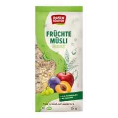 Bio Früchte Müsli 750g - 6er Vorteilspack von Rosengarten