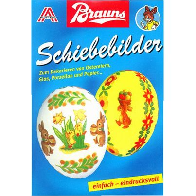 Schiebebilder Ostermotive 1Stück von Brauns