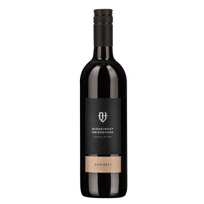 Bio Zweigelt 2022 aus Bio Trauben 750ml - Rotwein von Bioweingut Heideboden