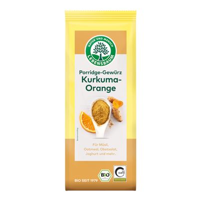 Bio Kurkuma-Orange Porridge-Gewürz 50g von Lebensbaum