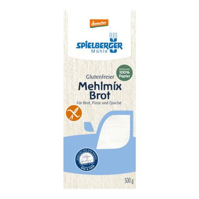 Bio Mehlmix Brot 500g - 4er Vorteilspack von Spielberger Mühle