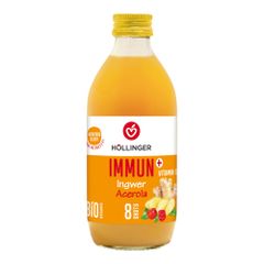 Bio Shot Immun+ Ingwer 330ml - 6er Vorteilspack von Höllinger