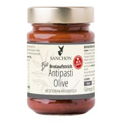Bio Antipasti Olive 190g - 6er Vorteilspack von Sanchon
