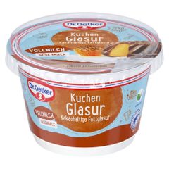 Dr. Oetker Kuchen Glasur Vollmilch-Geschmack 200g