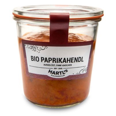 Bio Paprikahendl 460g - Fertiggericht von Hartls Kulinarikum