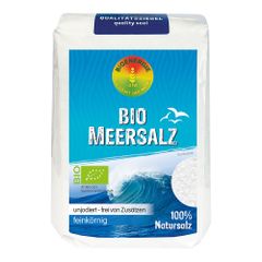 Bio Meersalz fein Spanien 1000g - 10er Vorteilspack von Bioenergie Wagner