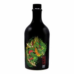 RYU Wasabi DRY GIN 500ml - mit klassischen Botanicals wie Wacholder Kardamom und Pfeffer - abgerundet von einer kräftigen Note RYU Wasabi