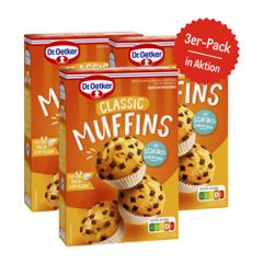 Dr. Oetker Classic Muffins 3er-Set