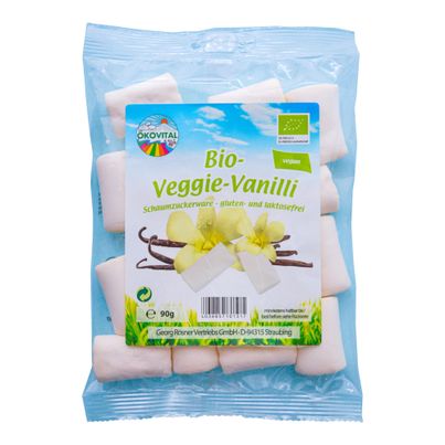 Bio Vanilla Mellows vegan 90g - 8er Vorteilspack von Ökovital Rösner