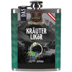 emil-Kräuter Likör 20%vol 200ml Flachmann Standard