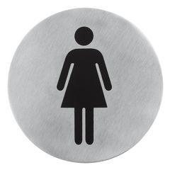 Türsymbol  Dame  von Contacto Bander