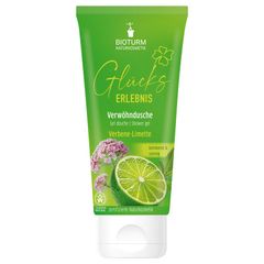 Organic Pampering Shower Gel, Verbena & Lime 200ml – 6-pack value pack by Bioturm
