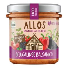 Bio Belugalinse Balsamico Aufstr. 140g - 6er Vorteilspack von Allos