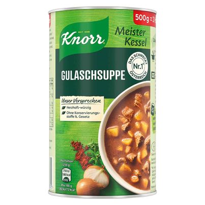 Knorr Meisterkessel Gulaschsuppe 500g