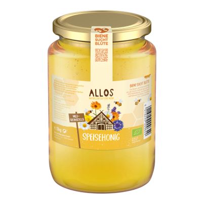 Bio Speisehonig 2000g von Allos